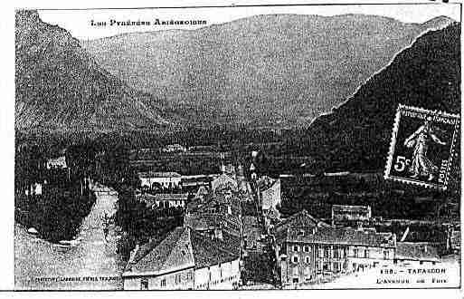 Ville de TARASCONSURARIEGE Carte postale ancienne