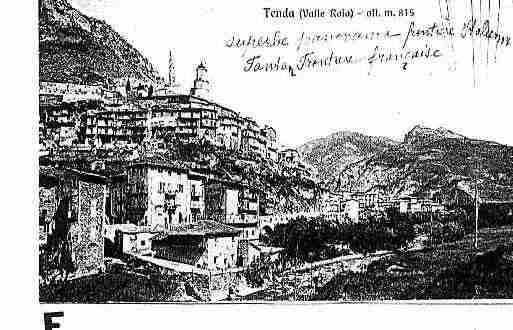 Ville de TENDE Carte postale ancienne