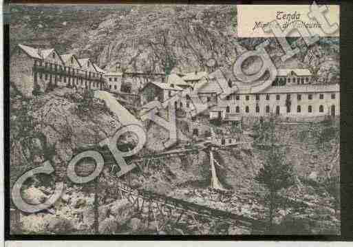 Ville de TENDE Carte postale ancienne