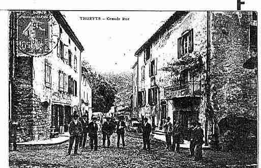 Ville de THUEYTS Carte postale ancienne