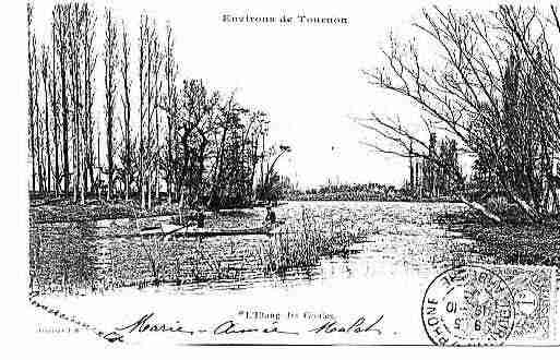 Ville de TOURNONSURRHONE Carte postale ancienne