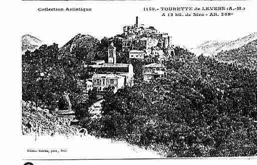 Ville de TOURRETTELEVENS Carte postale ancienne