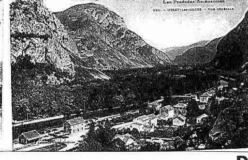 Ville de USSAT Carte postale ancienne