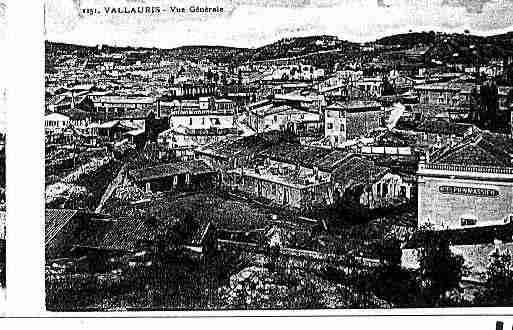 Ville de VALLAURIS Carte postale ancienne