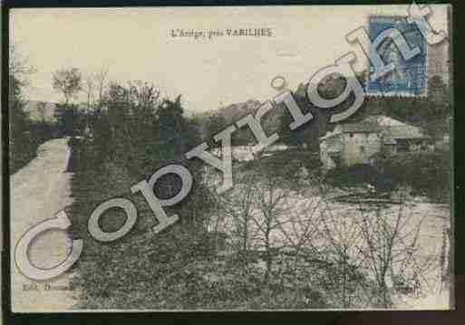 Ville de VARILHES Carte postale ancienne