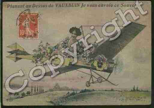 Ville de VAUXBUIN Carte postale ancienne