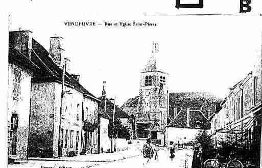 Ville de VENDEUVRESURBARSE Carte postale ancienne