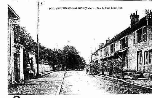 Ville de VENDEUVRESURBARSE Carte postale ancienne