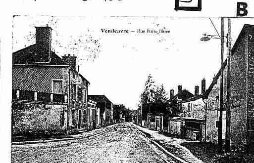 Ville de VENDEUVRESURBARSE Carte postale ancienne