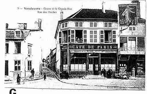 Ville de VENDEUVRESURBARSE Carte postale ancienne