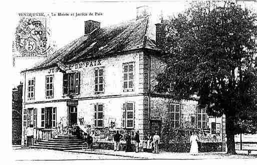 Ville de VENDEUVRESURBARSE Carte postale ancienne