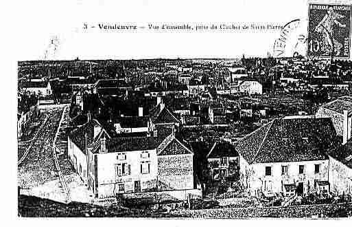 Ville de VENDEUVRESURBARSE Carte postale ancienne