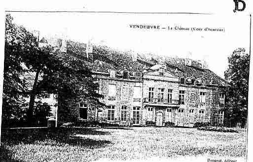 Ville de VENDEUVRESURBARSE Carte postale ancienne