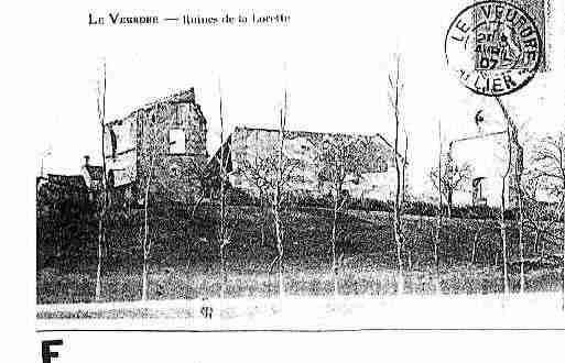 Ville de VEURDRE(LE) Carte postale ancienne