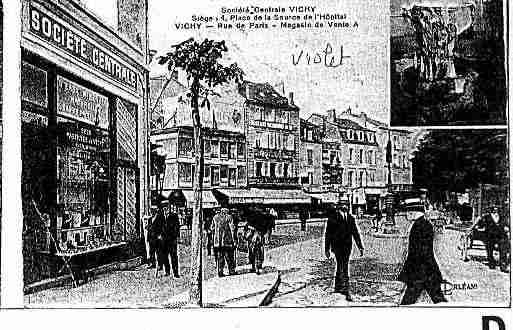 Ville de VICHY Carte postale ancienne