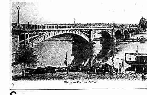 Ville de VICHY Carte postale ancienne