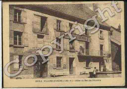 Ville de VILLARD\'ARENE Carte postale ancienne