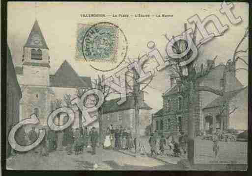 Ville de VILLEMOIRONENOTHE Carte postale ancienne