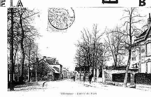 Ville de VILLENAUXELAGRANDE Carte postale ancienne