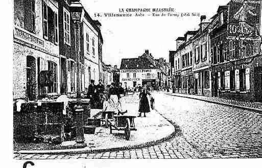 Ville de VILLENAUXELAGRANDE Carte postale ancienne