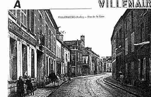 Ville de VILLENAUXELAGRANDE Carte postale ancienne