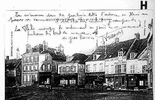 Ville de VILLENAUXELAGRANDE Carte postale ancienne