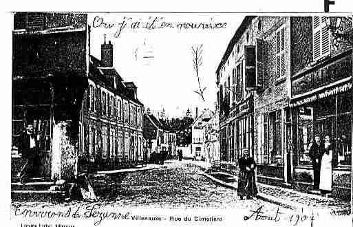 Ville de VILLENAUXELAGRANDE Carte postale ancienne