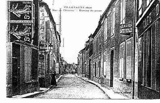 Ville de VILLENAUXELAGRANDE Carte postale ancienne