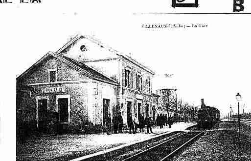 Ville de VILLENAUXELAGRANDE Carte postale ancienne