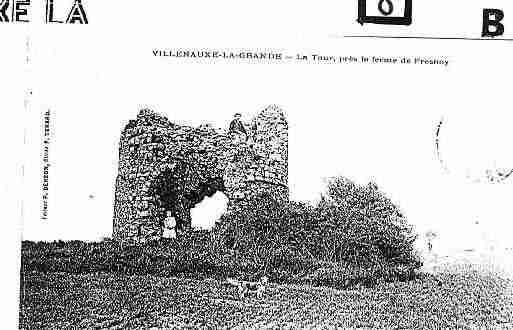 Ville de VILLENAUXELAGRANDE Carte postale ancienne