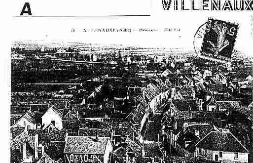 Ville de VILLENAUXELAGRANDE Carte postale ancienne