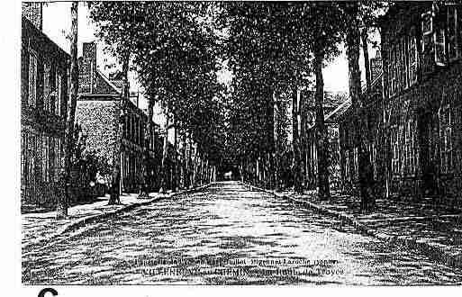 Ville de VILLENEUVEAUCHEMIN Carte postale ancienne