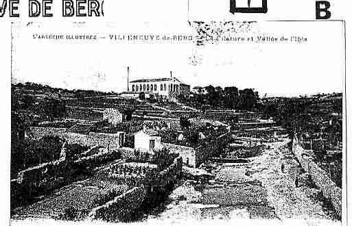 Ville de VILLENEUVEDEBERG Carte postale ancienne