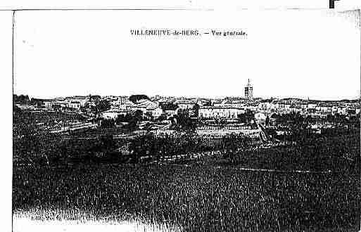 Ville de VILLENEUVEDEBERG Carte postale ancienne