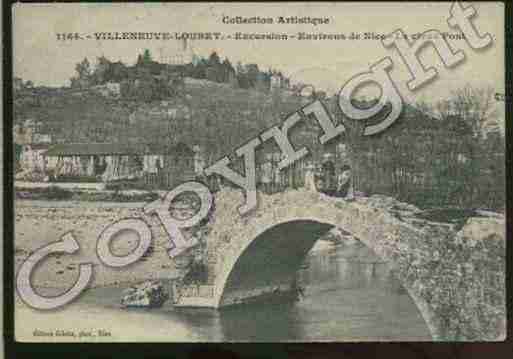 Ville de VILLENEUVELOUBET Carte postale ancienne