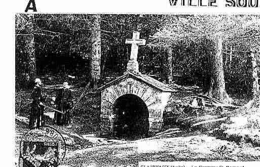 Ville de VILLESOUSLAFERTE Carte postale ancienne