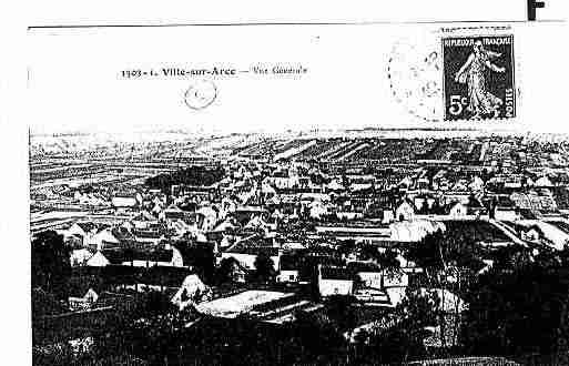 Ville de VILLESURARCE Carte postale ancienne