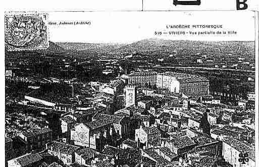 Ville de VIVIERS Carte postale ancienne