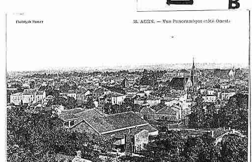 Ville de AGEN Carte postale ancienne