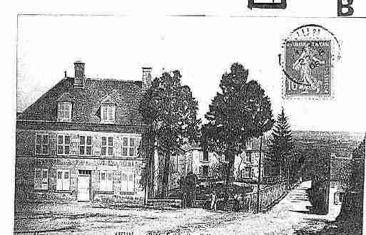 Ville de AHUN Carte postale ancienne