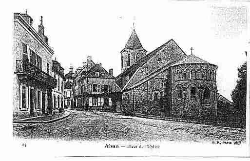 Ville de AHUN Carte postale ancienne