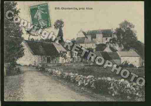 Ville de AHUN Carte postale ancienne