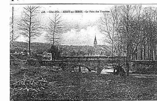 Ville de AISEYSURSEINE Carte postale ancienne