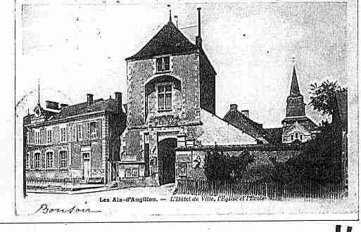 Ville de AIXD\'ANGILLON(LES) Carte postale ancienne