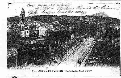 Ville de AIXENPROVENCE Carte postale ancienne