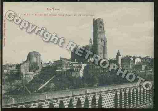 Ville de ALBI Carte postale ancienne