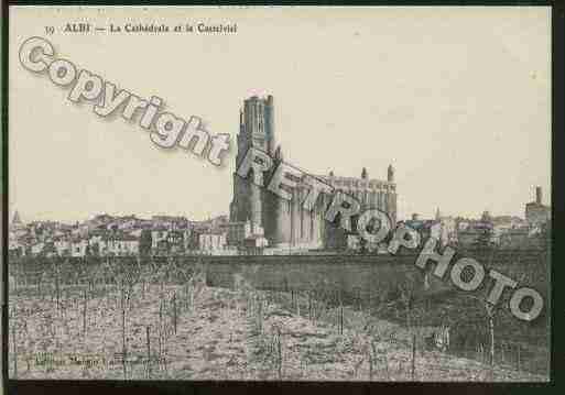 Ville de ALBI Carte postale ancienne