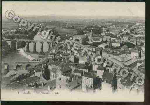 Ville de ALBI Carte postale ancienne