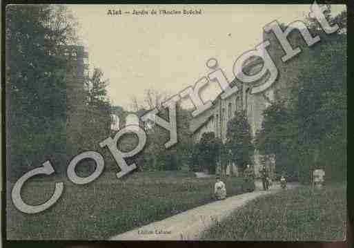 Ville de ALETLESBAINS Carte postale ancienne