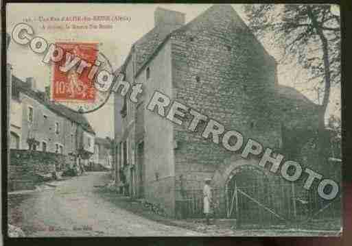 Ville de ALISESAINTEREINE Carte postale ancienne